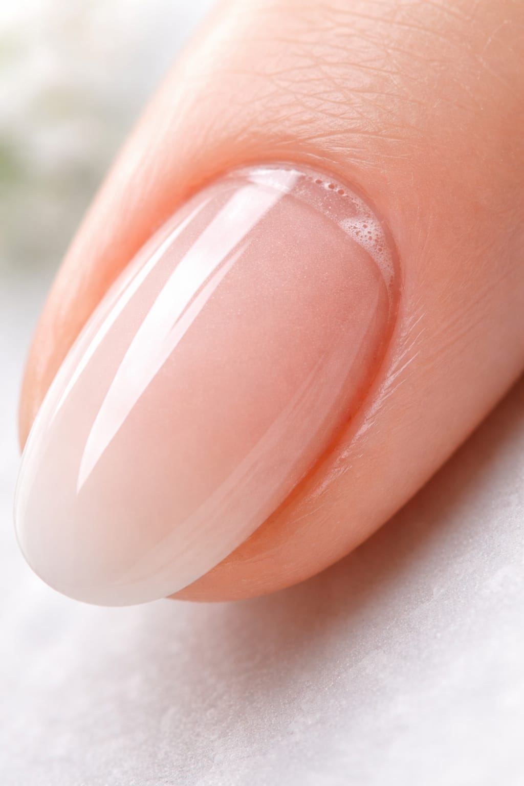 Why builder gel lifts at the cuticle line showing early separation